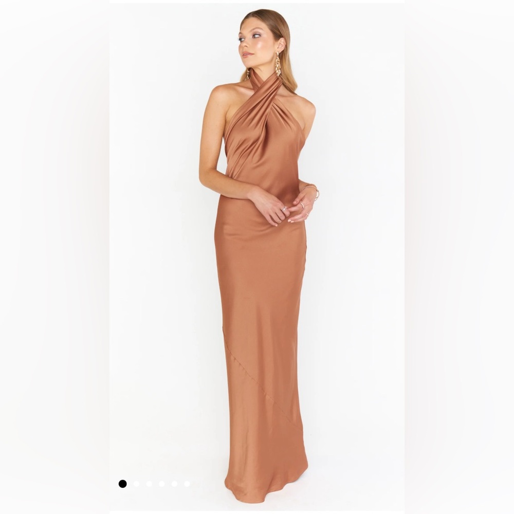 Show Me Your Mumu Jasmine Halter Maxi Dress